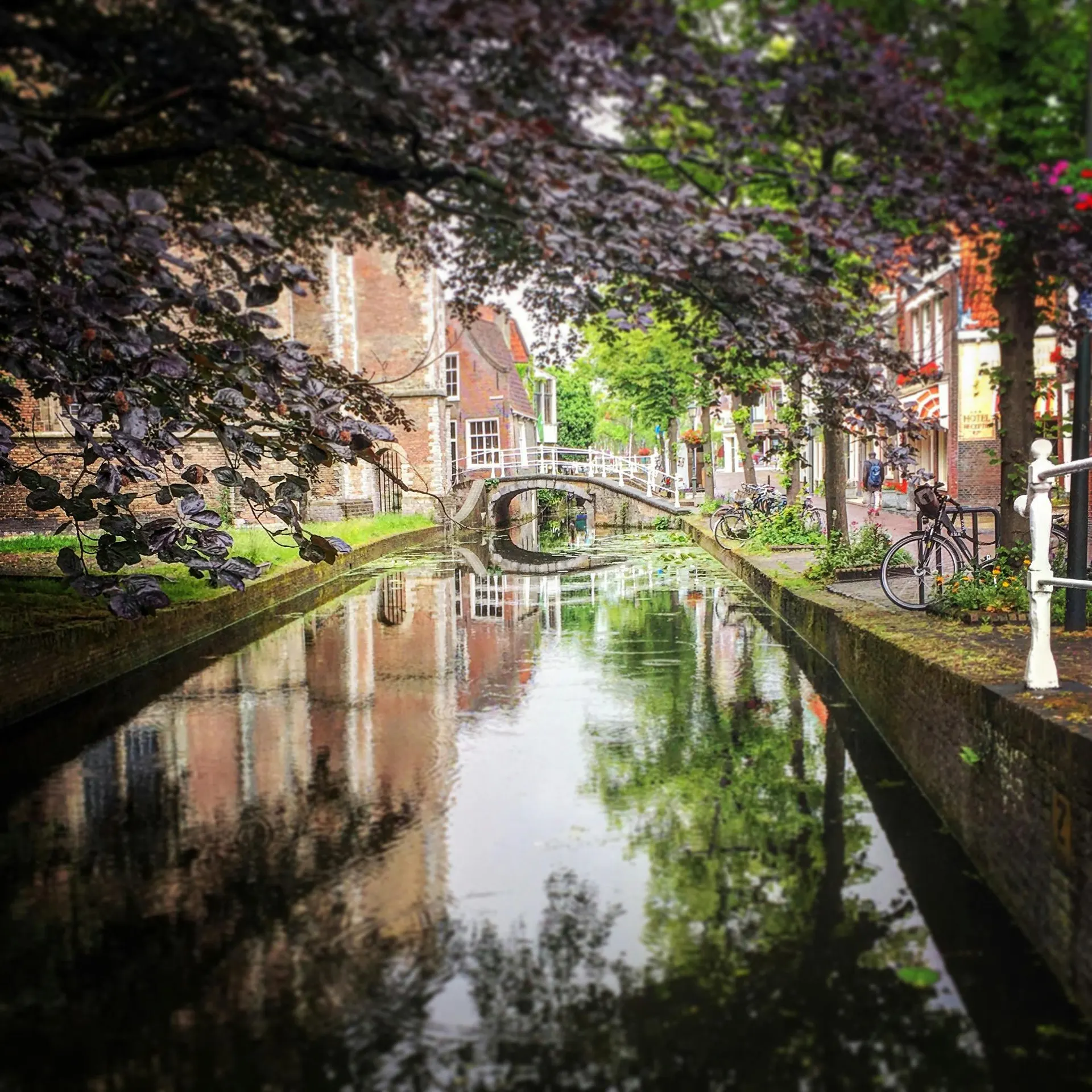 Boutique riverside stay beside an Irish canal town